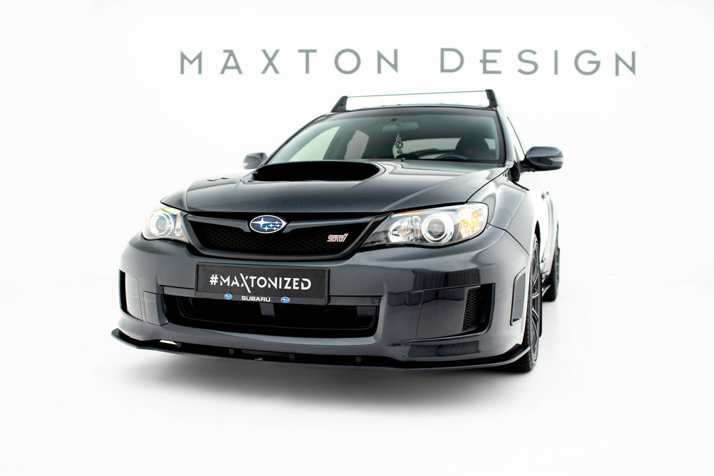 Street Pro front lip Subaru Impreza WRX STI Mk3 Facelift