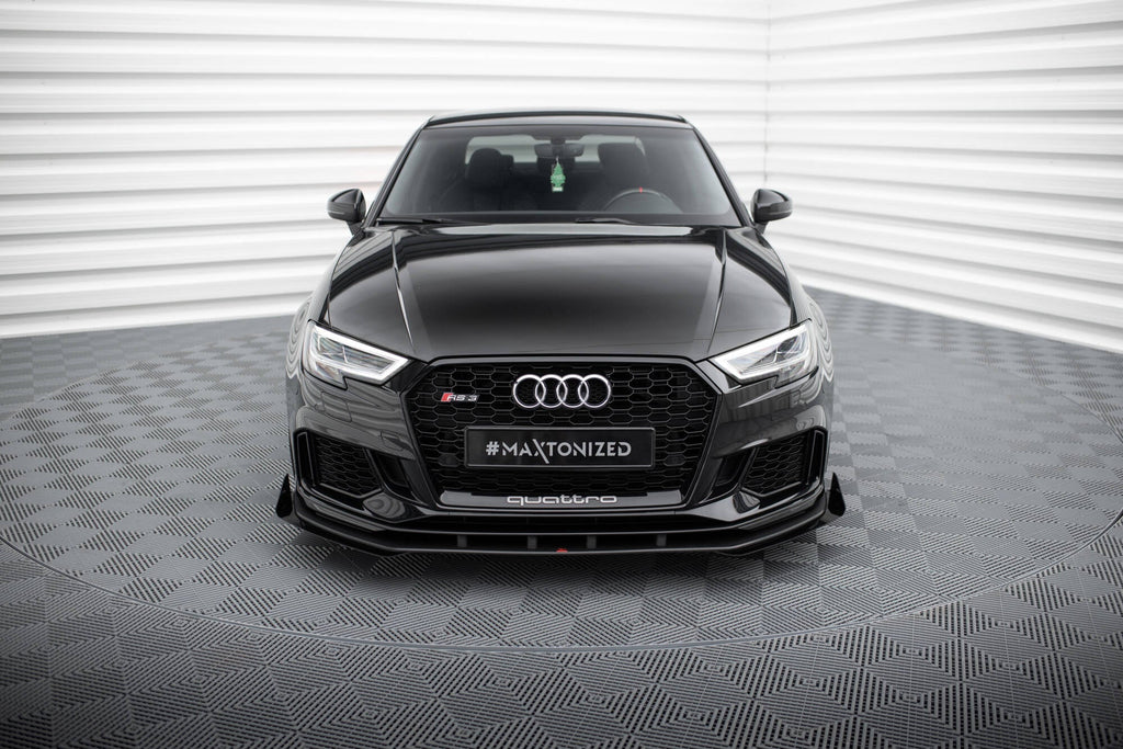 Lip Delantero Street Pro V.1 + Flaps Audi RS3 Berlina / Sedán 8V Facelift