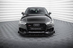 Lip Delantero Street Pro V.1 + Flaps Audi RS3 Berlina / Sedán 8V Facelift