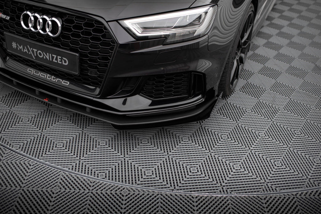 Lip Delantero Street Pro V.1 + Flaps Audi RS3 Berlina / Sedán 8V Facelift