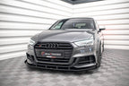 Front Lip Street Pro V.1 + Flaps Audi S3 / A3 S-Line Sportback 8V Facelift