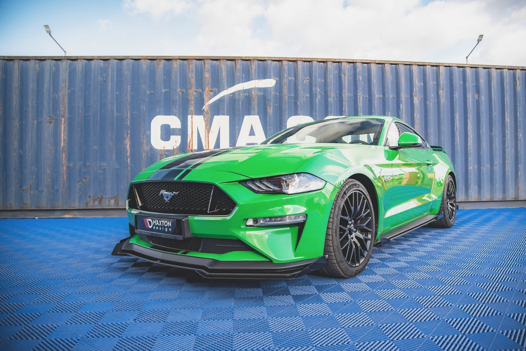 Lip Delantero Street Pro V.1 + Flaps Ford Mustang GT Mk6 Facelift