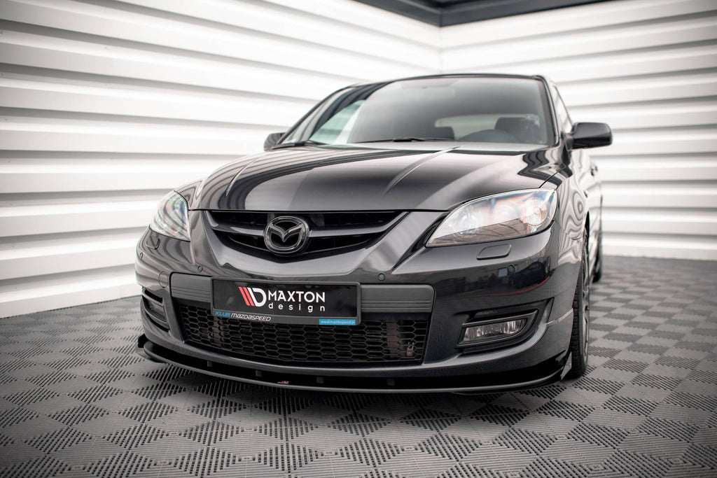 Front Lip Street Pro V.1 + Flaps Mazda 3 MPS Mk1