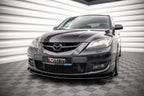 Front Lip Street Pro V.1 + Flaps Mazda 3 MPS Mk1