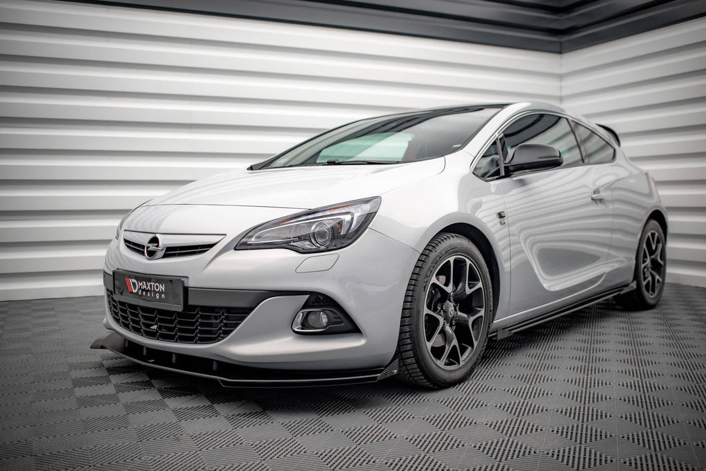 Front Lip Street Pro V.1 + Flaps Opel Astra GTC OPC-Line J
