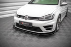 Front Lip Street Pro V.1 + Flaps Volkswagen Golf R Mk7