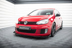 Lip Delantero Street Pro V.3 + Flaps Volkswagen Golf GTI Mk6