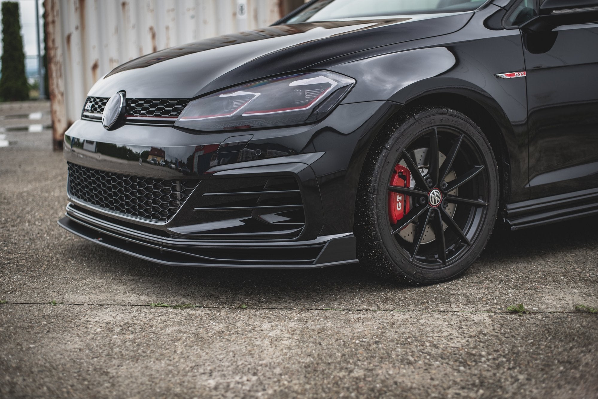 Lip delantero Street Pro Volkswagen Golf 7 GTI TCR Mk7 Facelift