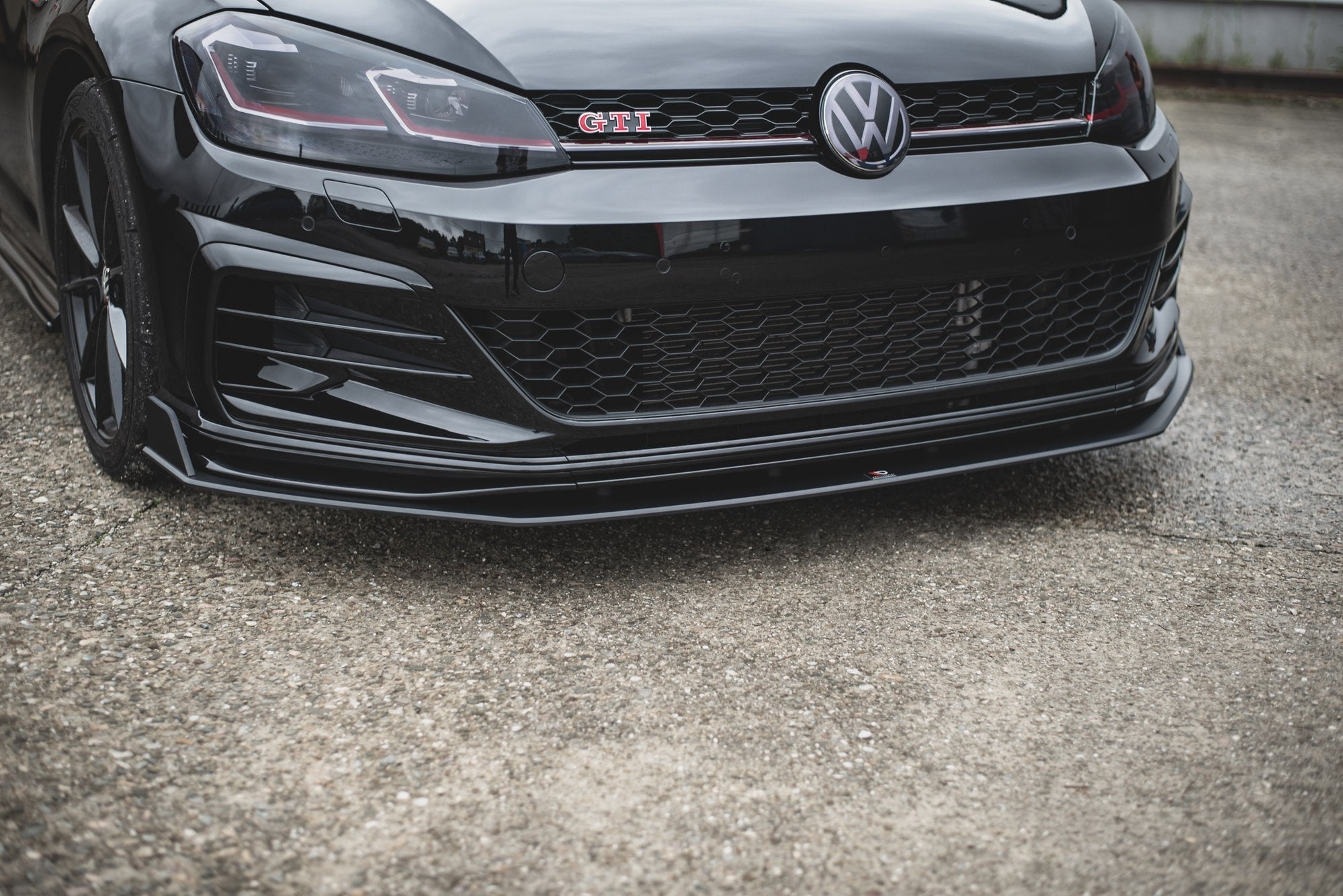 Lip delantero Street Pro Volkswagen Golf 7 GTI TCR Mk7 Facelift