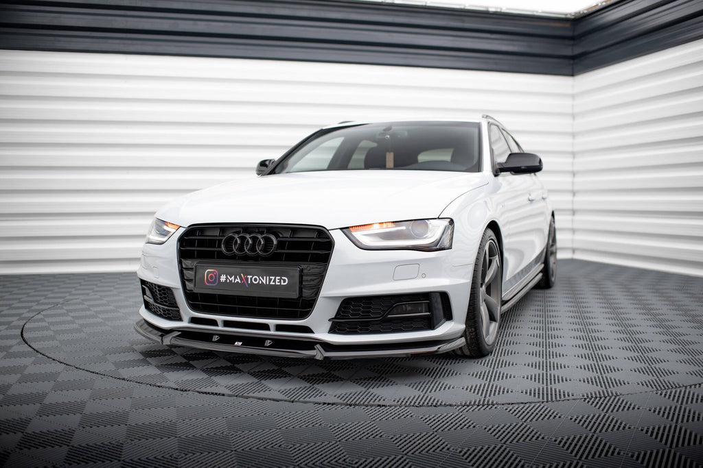 Front lip V.1 Audi A4 Competition B8 Facelift