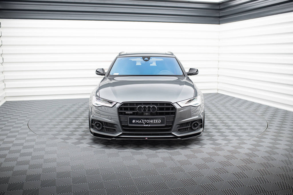 Front lip V.1 Audi A6 / A6 C7 S-Line / S6 C7 Facelift