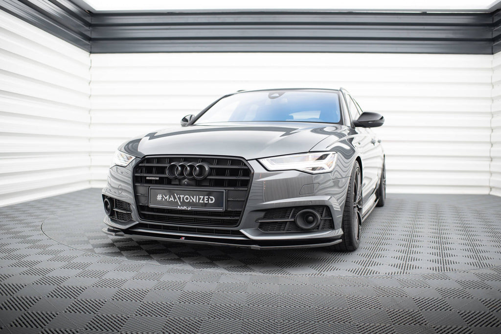 Front lip V.1 Audi A6 / A6 C7 S-Line / S6 C7 Facelift