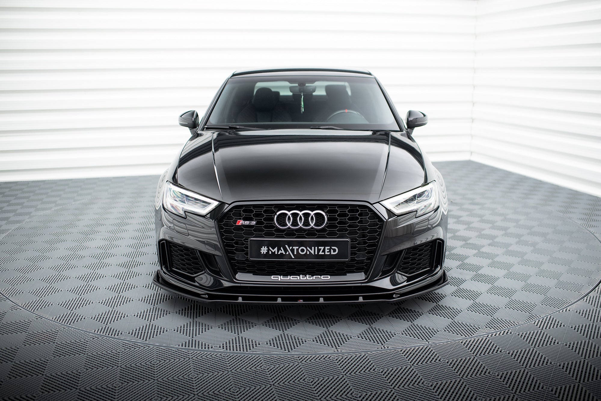 Lip delantero V.1 Audi RS3 8V Facelift Berlina / Sedán