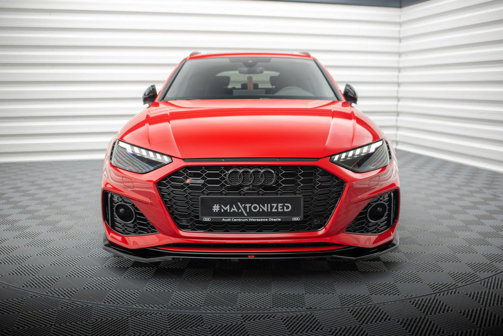 Front lip V.1 Audi RS4 B9 Facelift