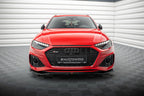 Front lip V.1 Audi RS4 B9 Facelift