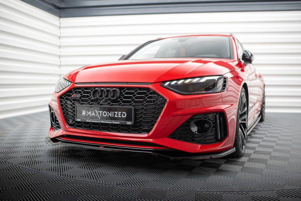 Front lip V.1 Audi RS4 B9 Facelift