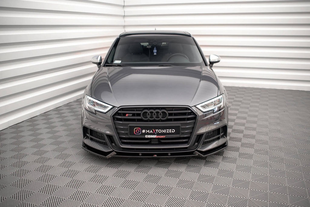 Front lip V.1 Audi S3 / A3 S-Line Sportback 8V Facelift