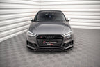 Front lip V.1 Audi S3 / A3 S-Line Sportback 8V Facelift