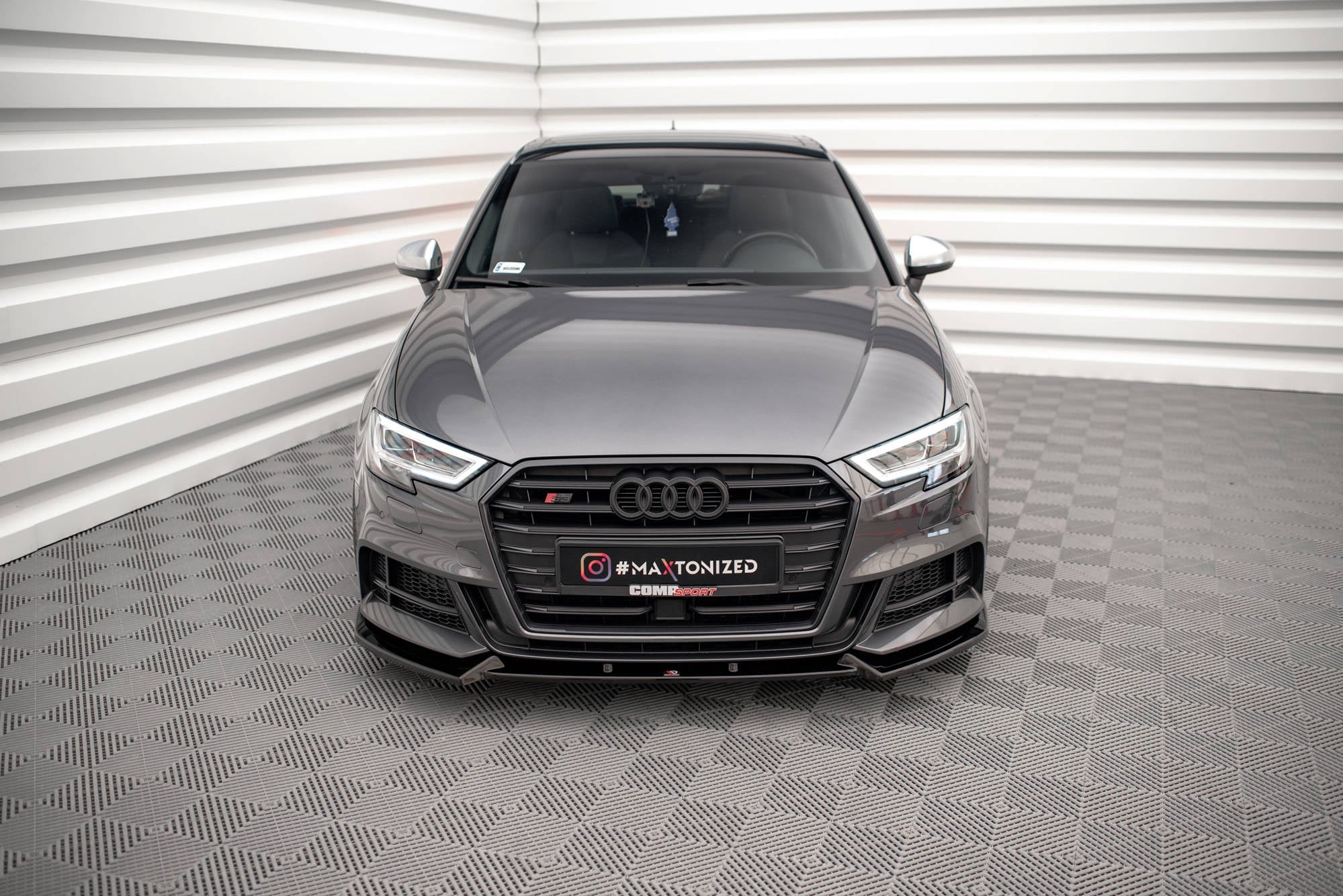 Lip delantero V.1 Audi S3 / A3 S-Line Sportback 8V Facelift