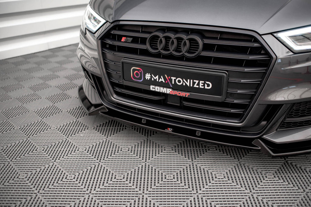 Front lip V.1 Audi S3 / A3 S-Line Sportback 8V Facelift