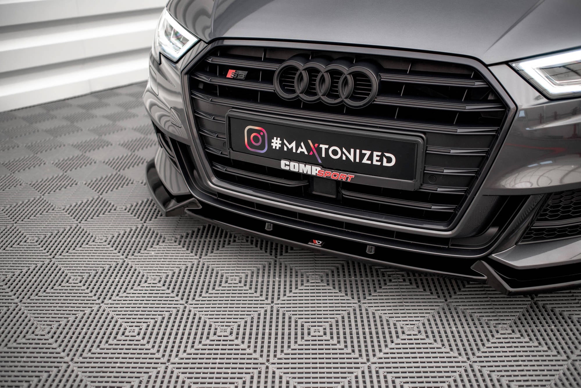 Lip delantero V.1 Audi S3 / A3 S-Line Sportback 8V Facelift