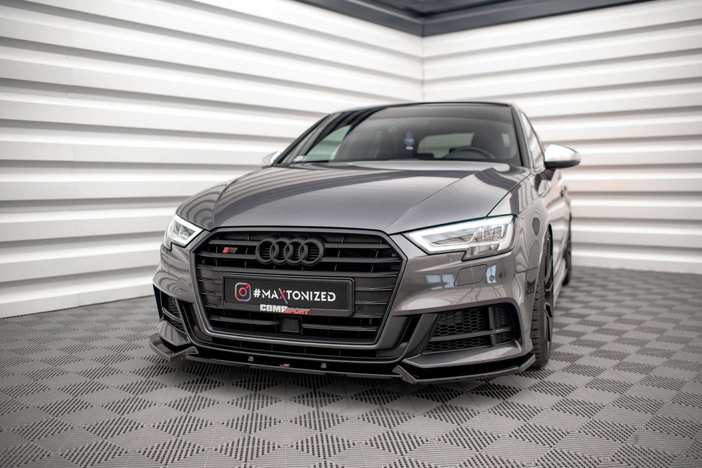 Front lip V.1 Audi S3 / A3 S-Line Sportback 8V Facelift