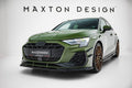 Lip delantero V.1 Audi S3 Sportback / A3 S-line Sportback 8Y Facelift