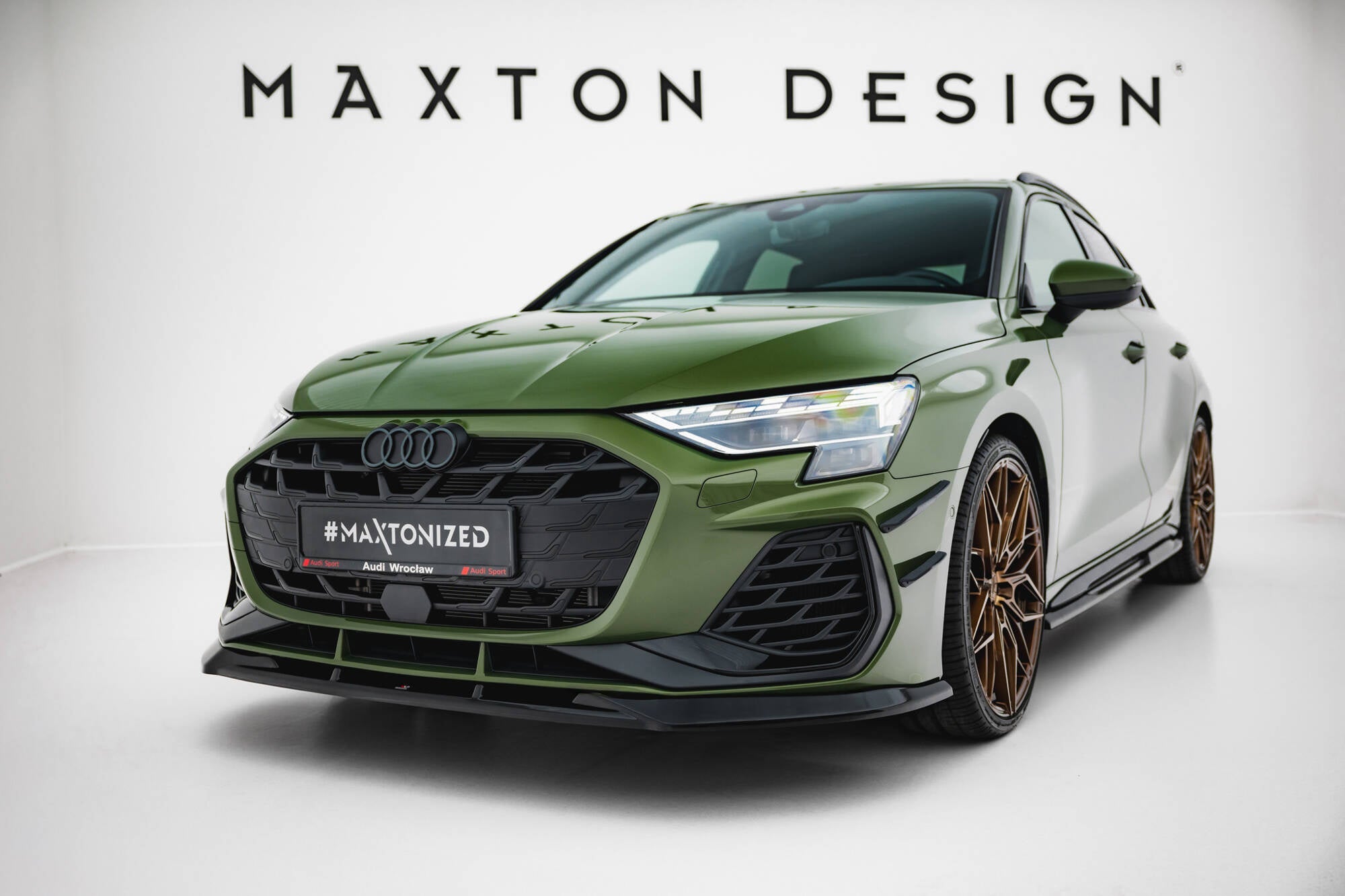 Lip delantero V.1 Audi S3 Sportback / A3 S-line Sportback 8Y Facelift