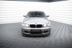 Front Lip V.1 BMW 1 Series M-Pack E82 Facelift