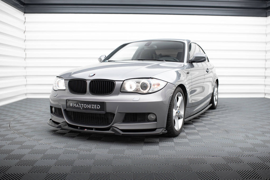 Front Lip V.1 BMW 1 Series M-Pack E82 Facelift