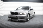 Front Lip V.1 BMW 1 Series M-Pack E82 Facelift
