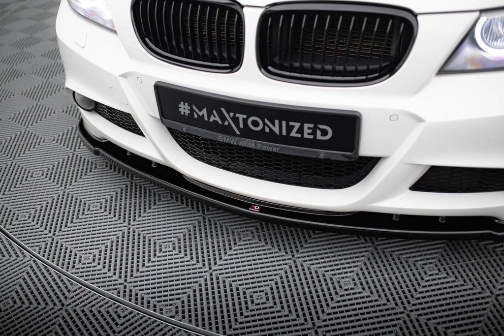 Front Lip V.1 BMW 3 Series Sedan / Touring M-Pack E90 / E91 Facelift