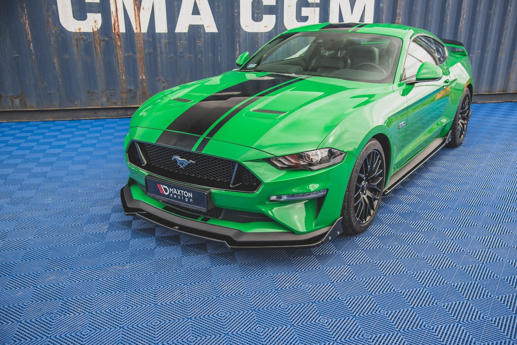 Lip Delantero V.1 + Flaps Ford Mustang GT Mk6 Facelift