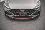 Lip delantero V.1 + flaps Hyundai i30 N / i30 N-Line Hatchback / Fastback Mk3 Facelift