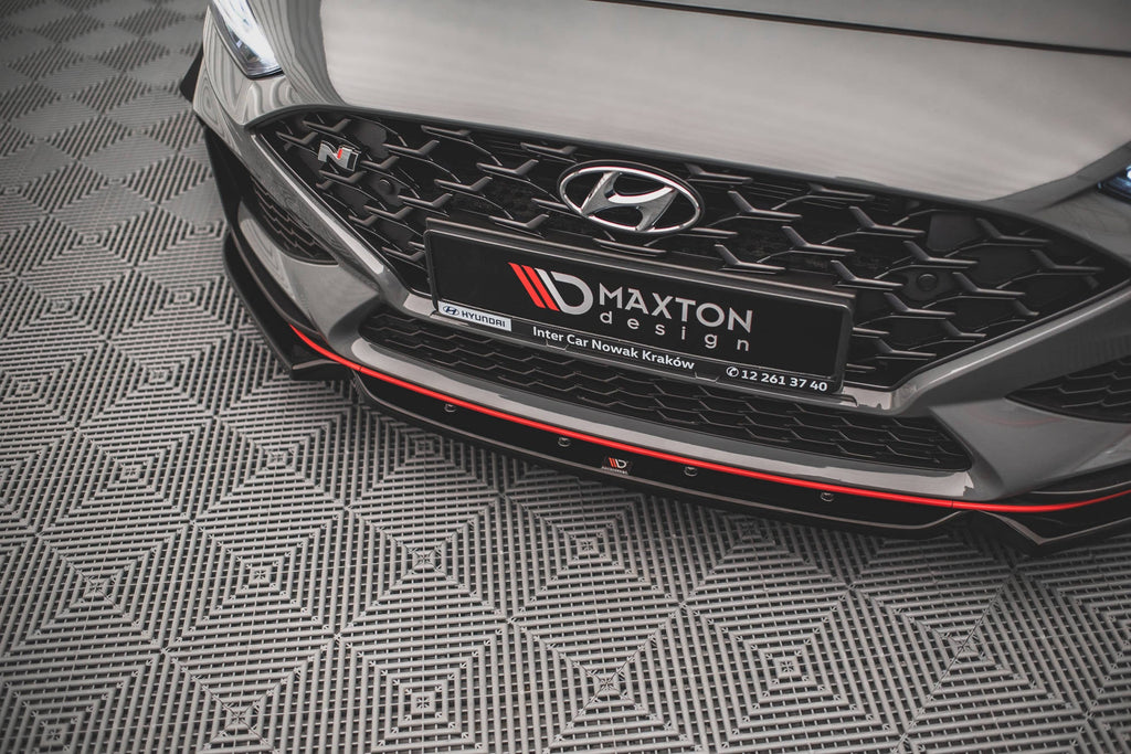 Lip delantero V.1 + flaps Hyundai i30 N / i30 N-Line Hatchback / Fastback Mk3 Facelift