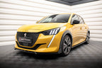 Front Lip V.1 + Flaps Peugeot 208 GT Mk2
