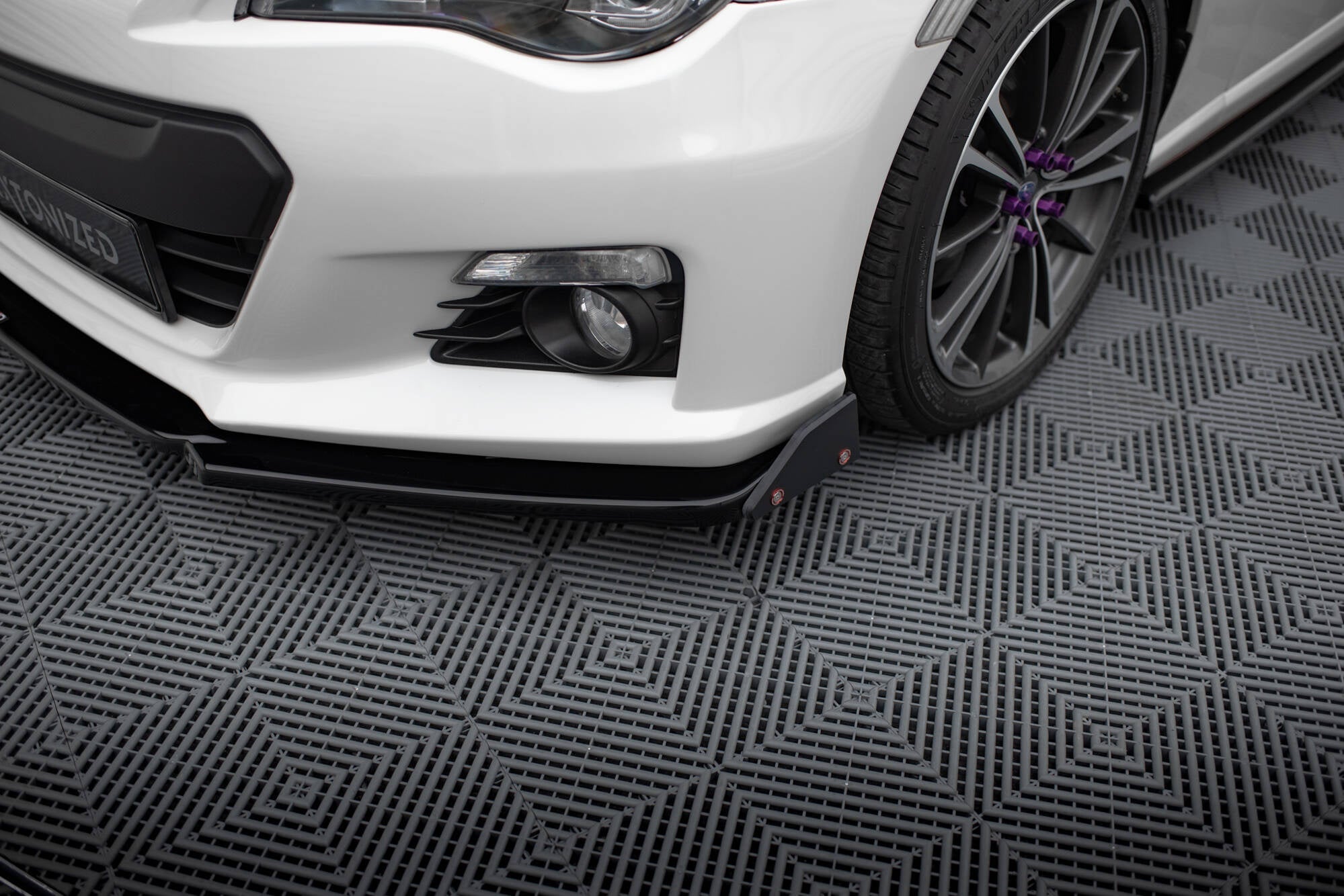 Lip Delantero V.1 + Flaps Subaru BRZ Mk1