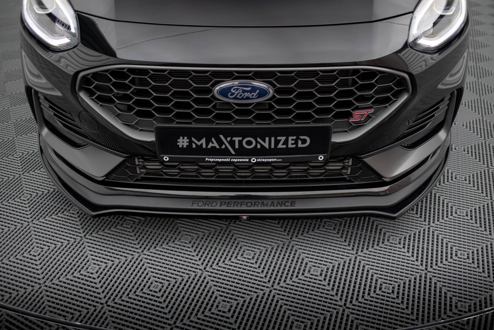 Lip delantero V.1 Ford Fiesta ST / ST-line Mk8 Facelift