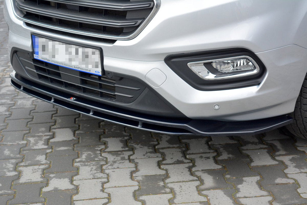 Front lip V.1 Ford Transit Custom Mk1 Facelift / Tourneo Custom Mk1 Facelift