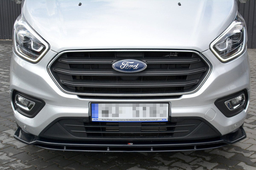 Front lip V.1 Ford Transit Custom Mk1 Facelift / Tourneo Custom Mk1 Facelift