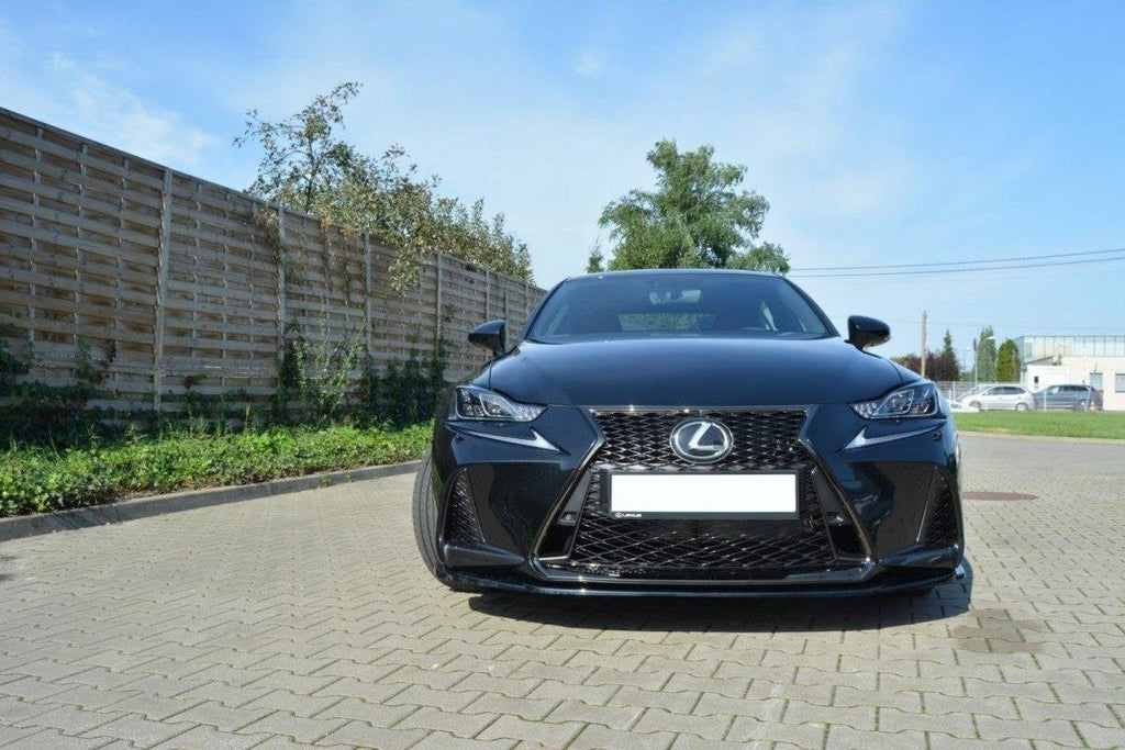 Front lip V.1 Lexus IS Mk3 Facelift F-Sport