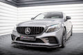 Lip delantero V.1 Mercedes-AMG C43 Coupé / Cabrio / Berlina / Sedán / Familiar C205 / A205 / W205 / S205 Facelift