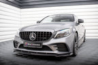 Front Lip V.1 Mercedes-AMG C43 Coupé / Cabrio / Sedan / Wagon C205 / A205 / W205 / S205 Facelift
