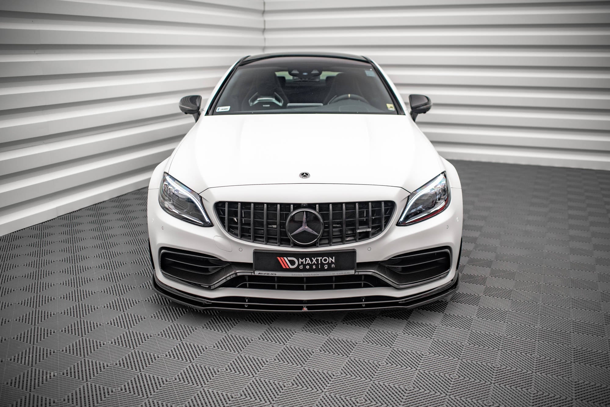 Lip delantero V.1 Mercedes-AMG C63 Coupé AMG Aero Pack C205 Facelift