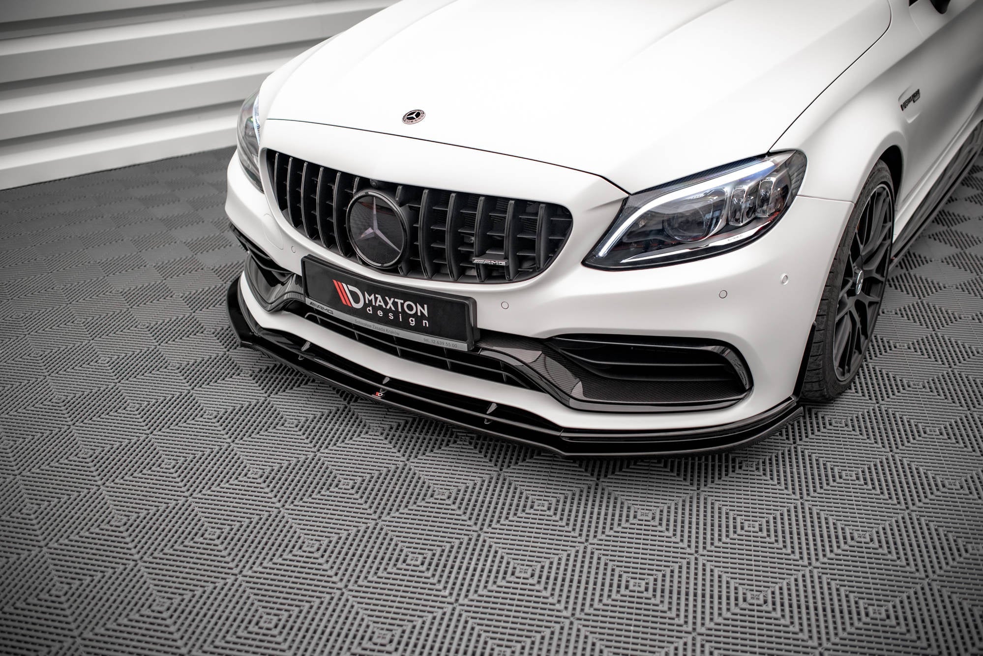 Lip delantero V.1 Mercedes-AMG C63 Coupé AMG Aero Pack C205 Facelift