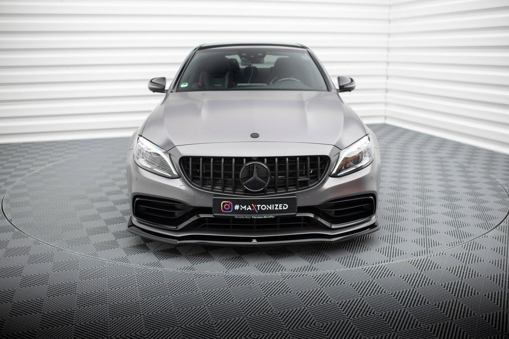 Front Lip V.1 Mercedes-AMG C63 Sedan / Estate W205 Facelift
