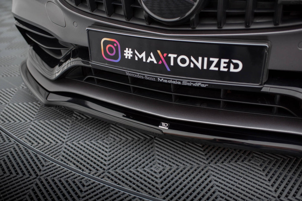 Front Lip V.1 Mercedes-AMG C63 Sedan / Estate W205 Facelift