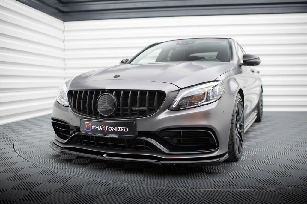 Front Lip V.1 Mercedes-AMG C63 Sedan / Estate W205 Facelift