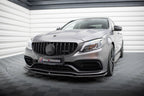 Front Lip V.1 Mercedes-AMG C63 Sedan / Estate W205 Facelift