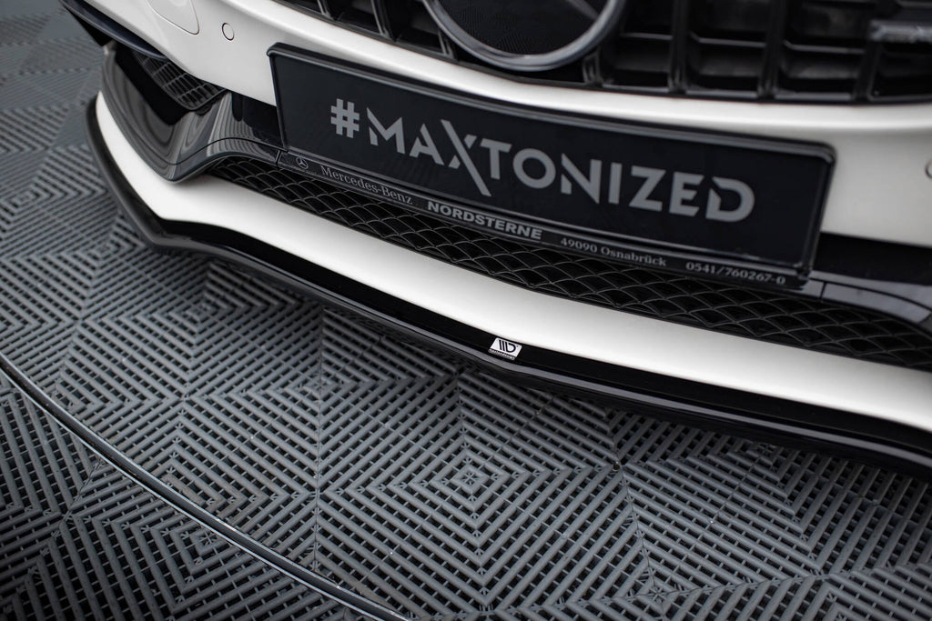 Front splitter V.1 Mercedes-AMG C63 Saloon / Sedan / Estate W205 / S205